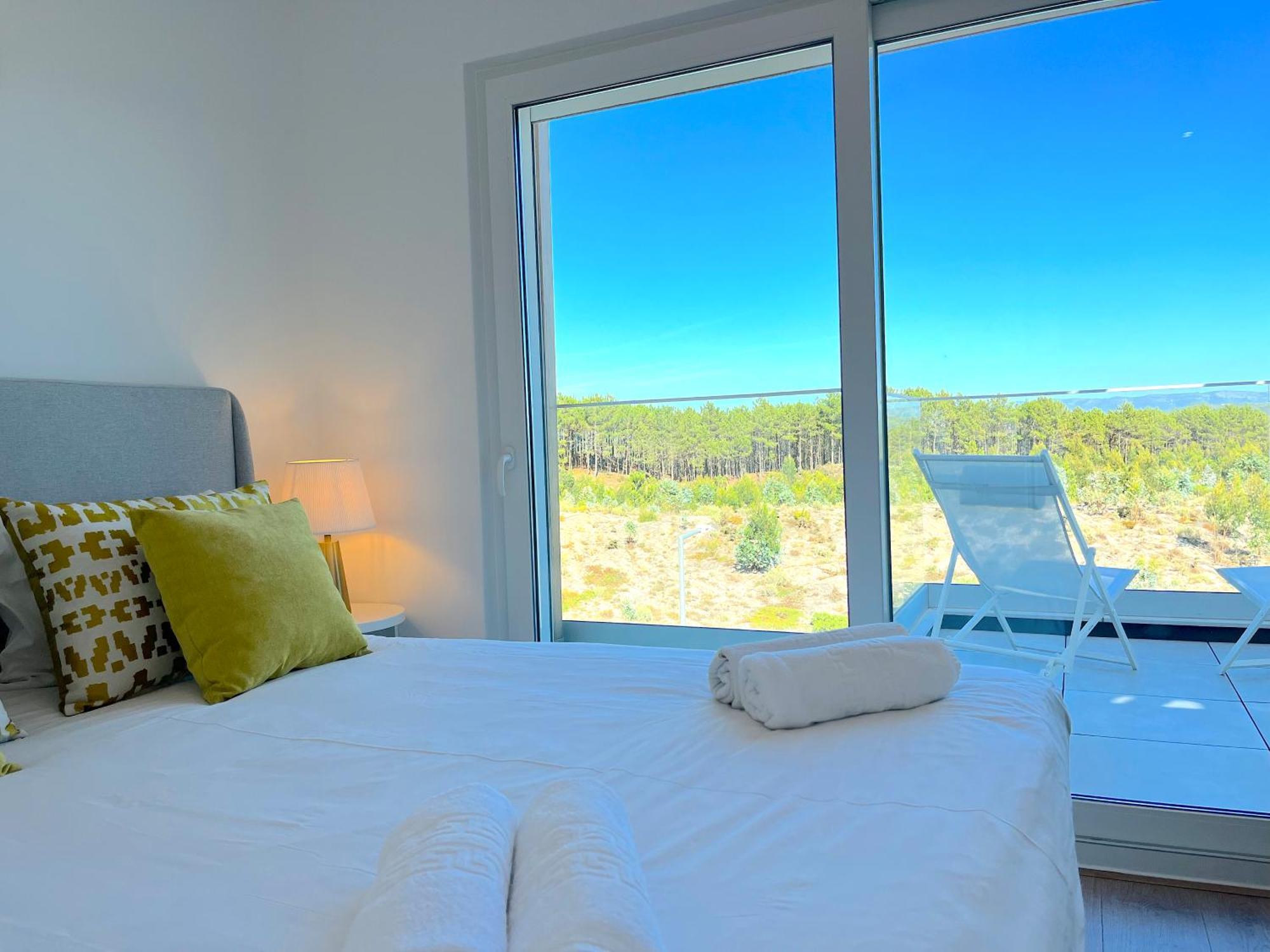Mar A Vista - Condominium With Pool, Gym And Sea Views Nazaré Exterior foto